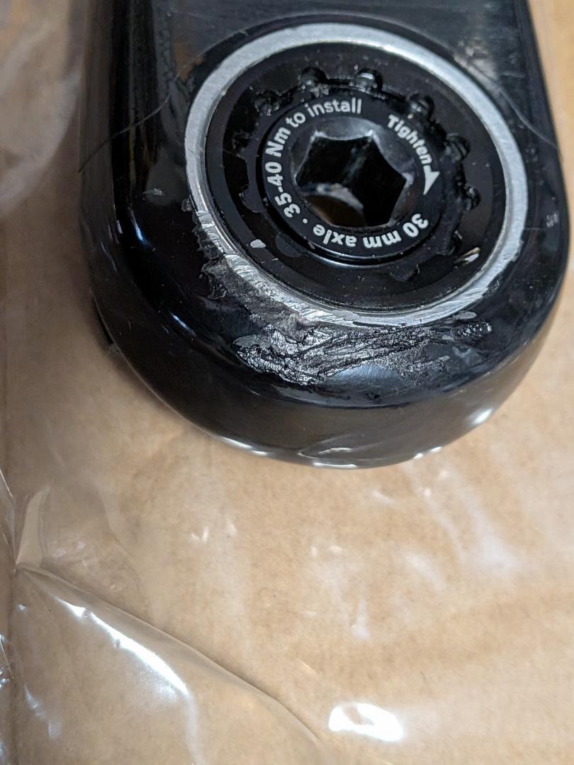 ROTOR ALDHU カーボンクランク 170mm