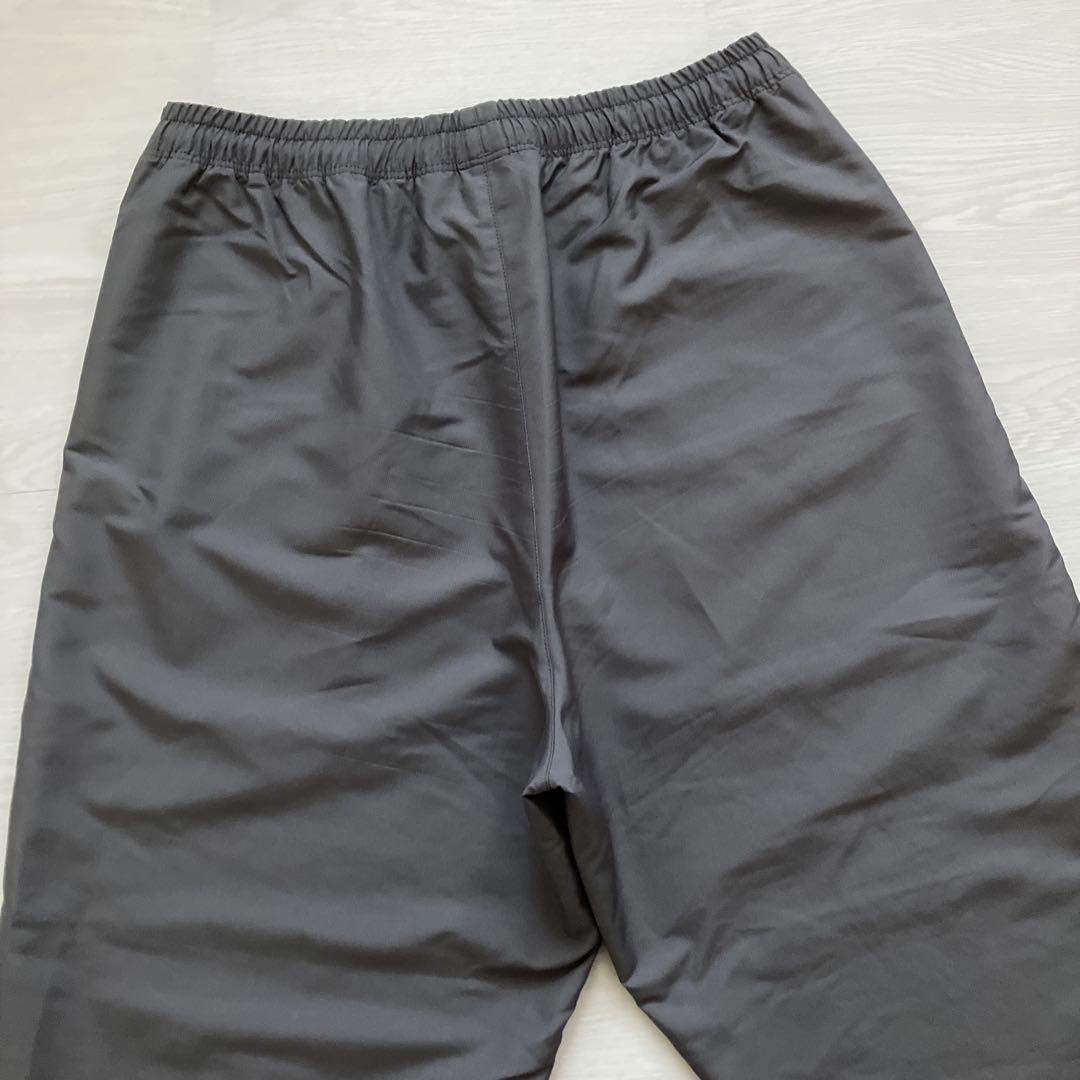 美品00s極太 OLD NIKE XLサイズ バギーナイロンパンツ Y2Kグレー