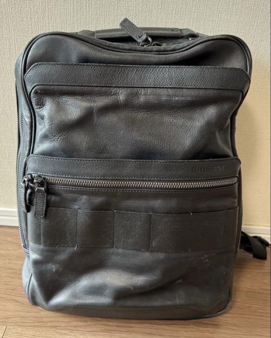 ブリーフィング ：レザーバックパック　FUSION LEATHER SQ