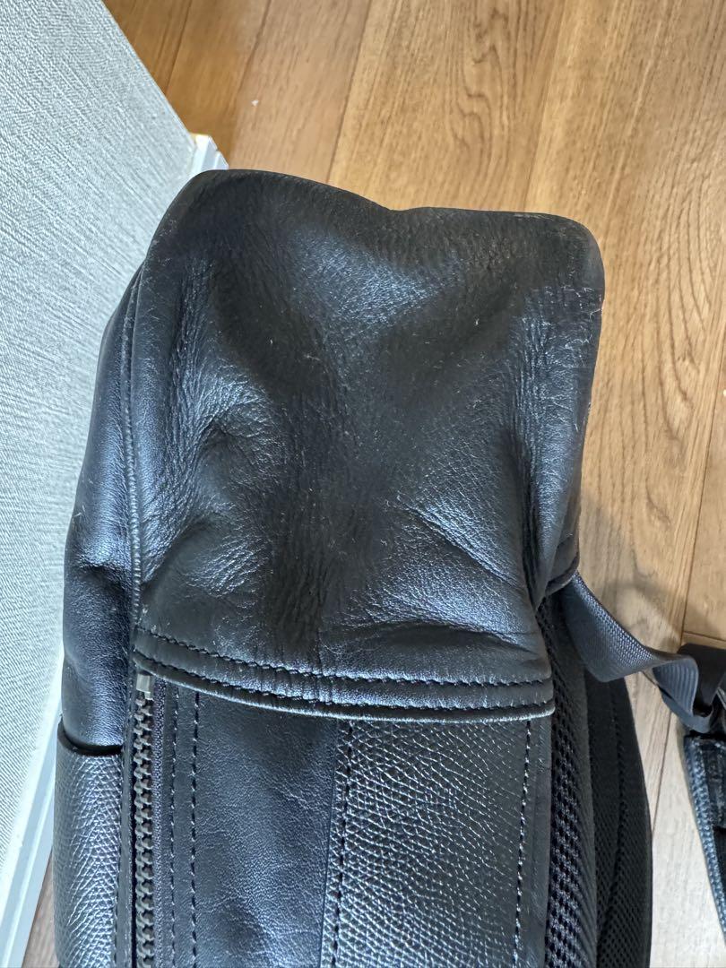 ブリーフィング ：レザーバックパック　FUSION LEATHER SQ