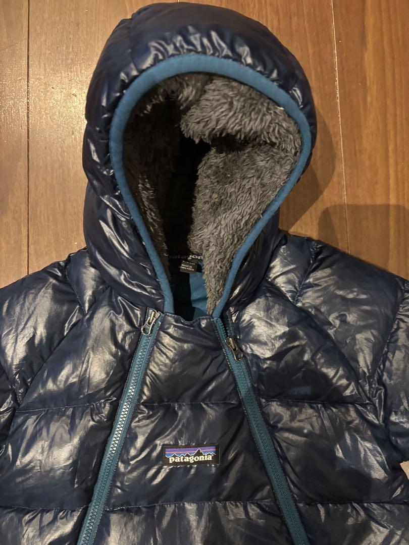 【美品】パタゴニア　インファントハイロフトダウンセーターバンティング18〜24M
