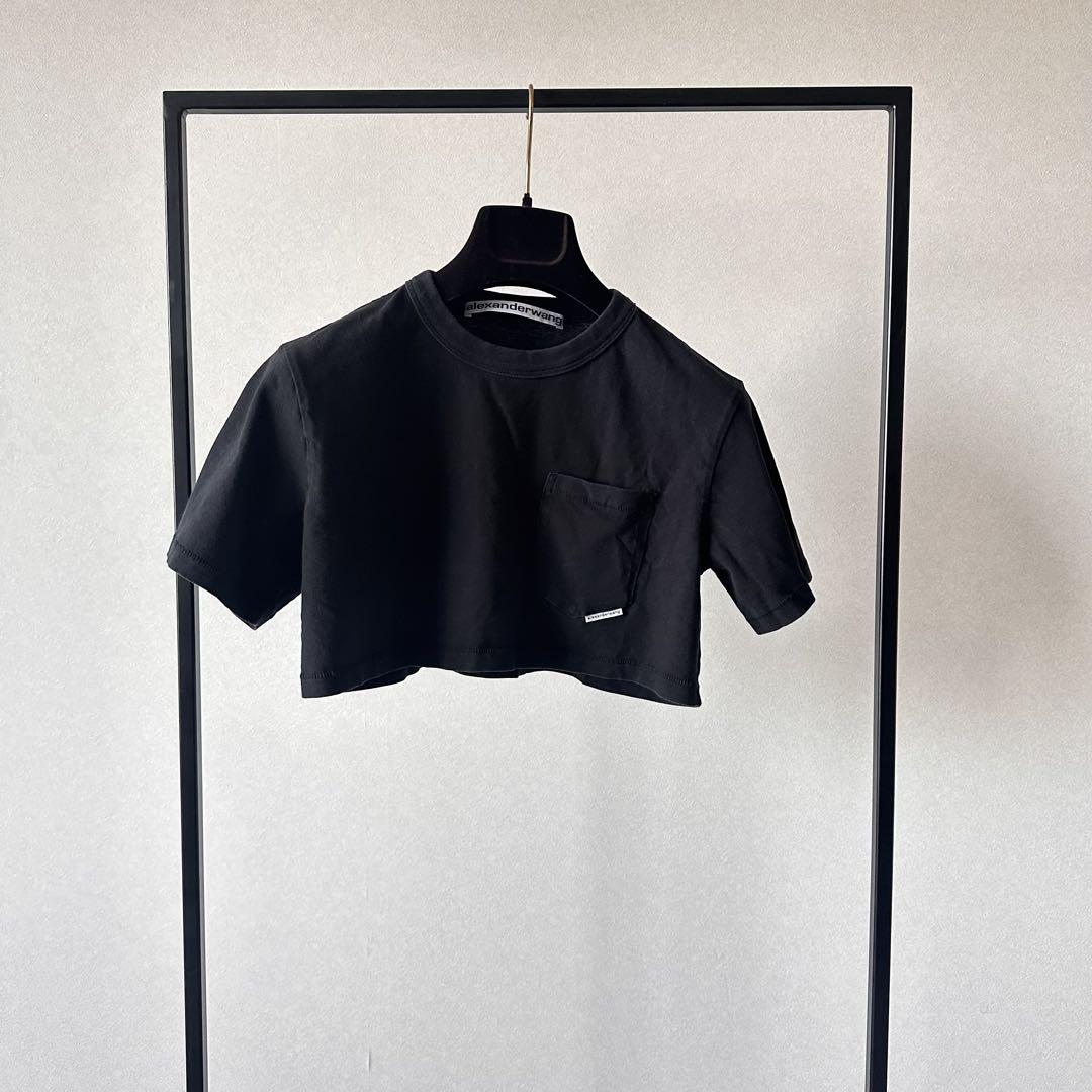 アレキサンダーワン　クロップドTシャツ