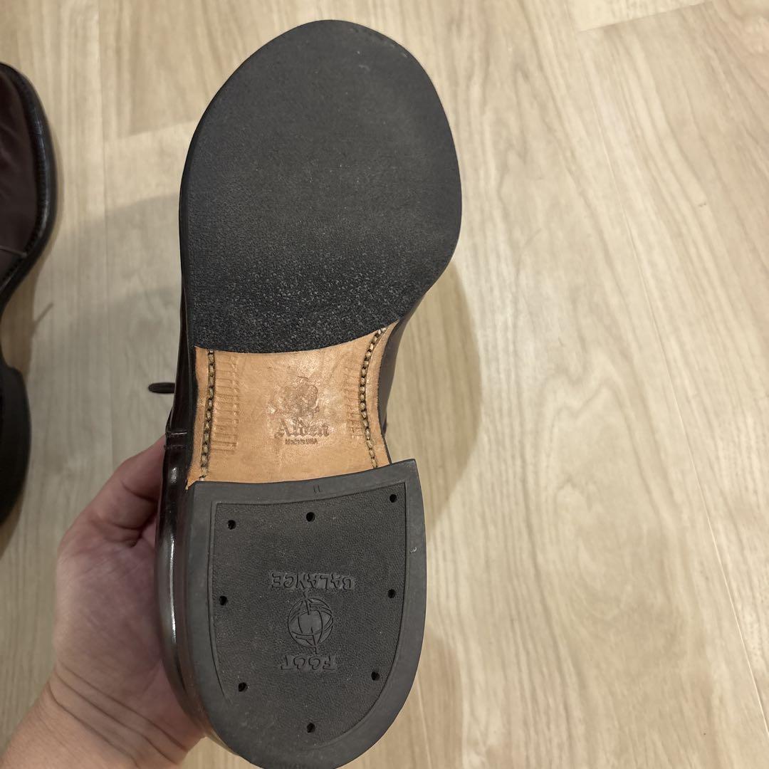 在庫処分 激安 美品Alden コードバンVチップ8Eアナトミカ別注 - メルカリ 靴