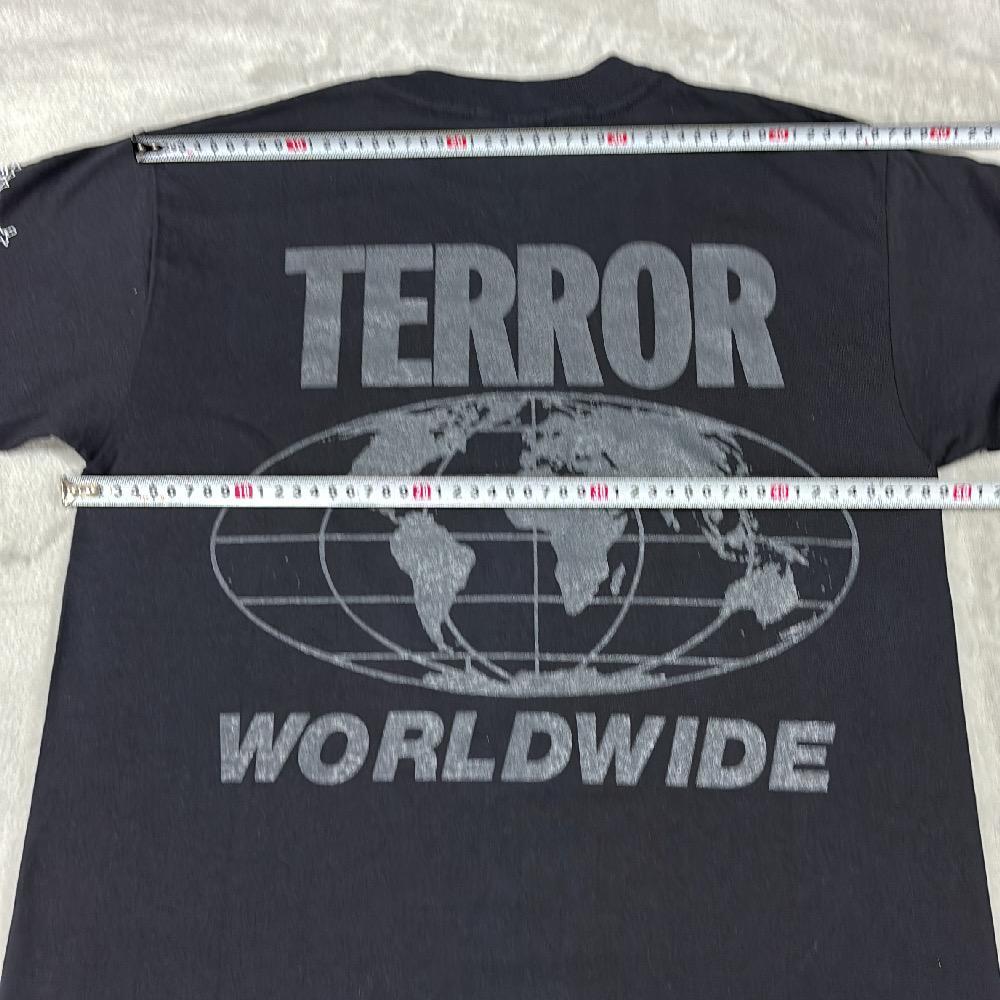 奇跡デッド！90s TERROR WORLD WIDE Tシャツ ドンロック