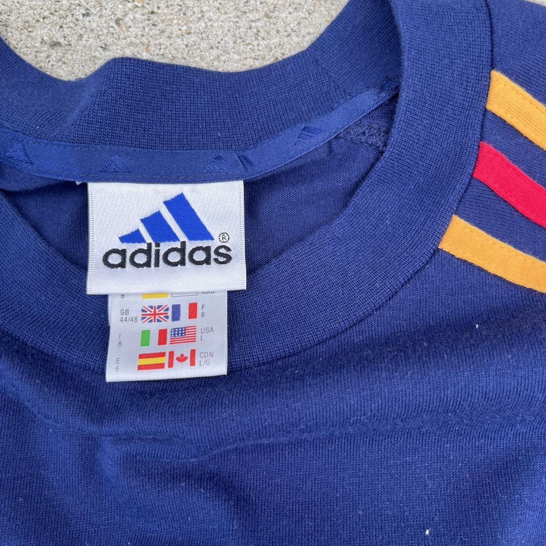 90s adidas トレーニングウェア スペイン代表 サッカー ゲームシャツ