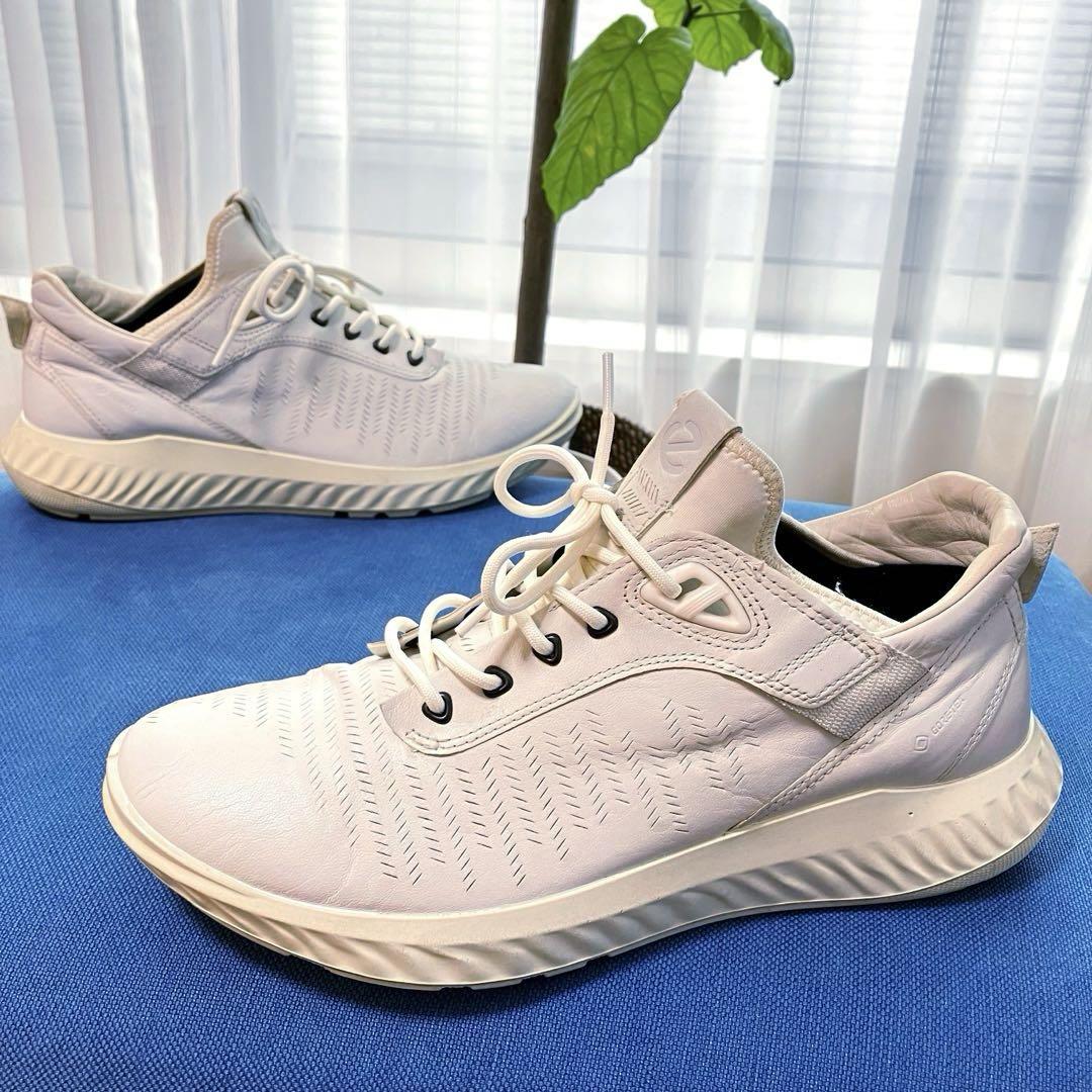 ECCO ST-1 LITE GTX エコー ST1 ゴアテックス オフホワイト