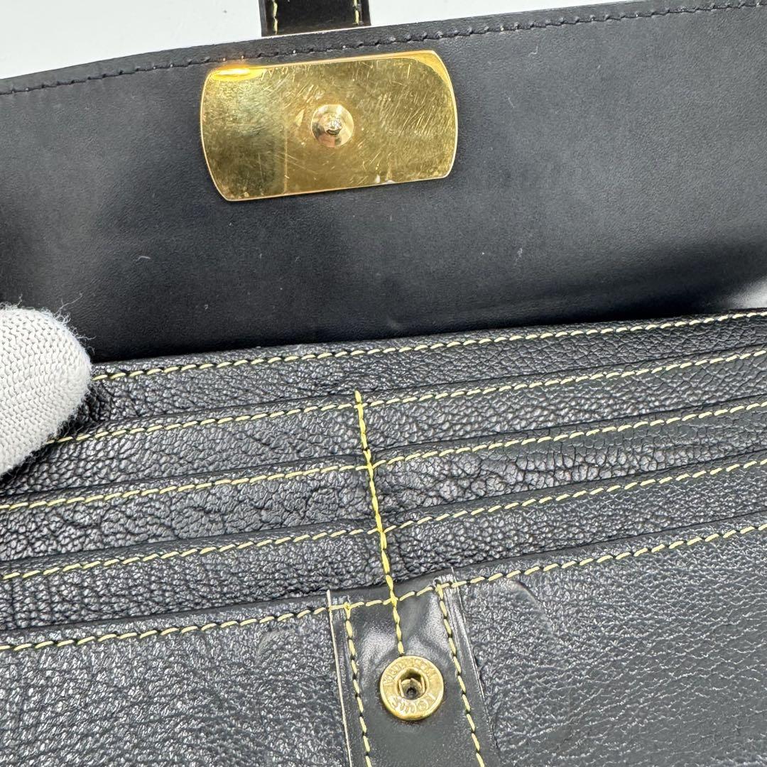 ルイヴィトン スハリ ポルトフォイユ ファヴォリ レザー 長財布