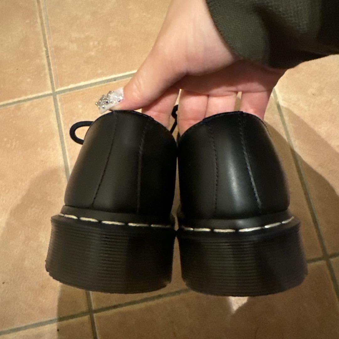 Dr. Martens ブラック ローファー 厚底