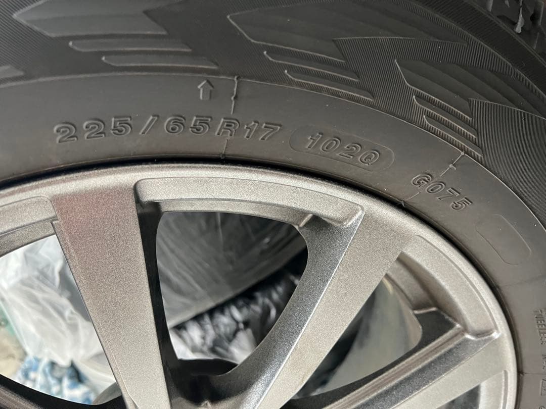 ホイール付き4本セット 溝多めYokohama