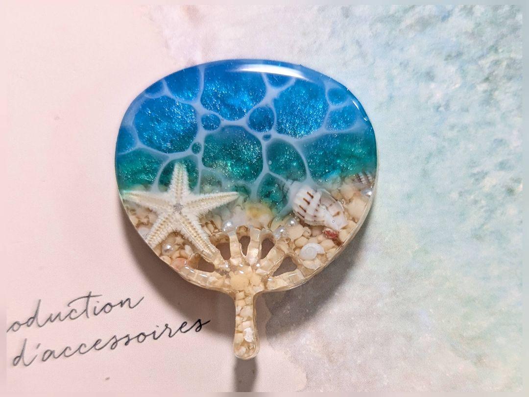 レジン ハンドメイド ヘアゴム、ポニーフック - メルカリ