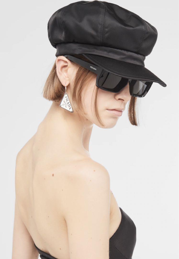 正規販売店】 prada PRADA Re-nylon Hat Sサイズ キャスケット - www