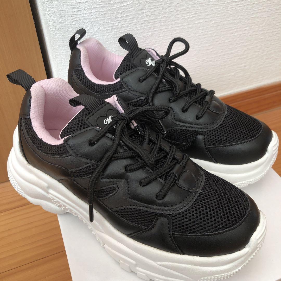 メゾピアノジュニア　厚底スニーカー