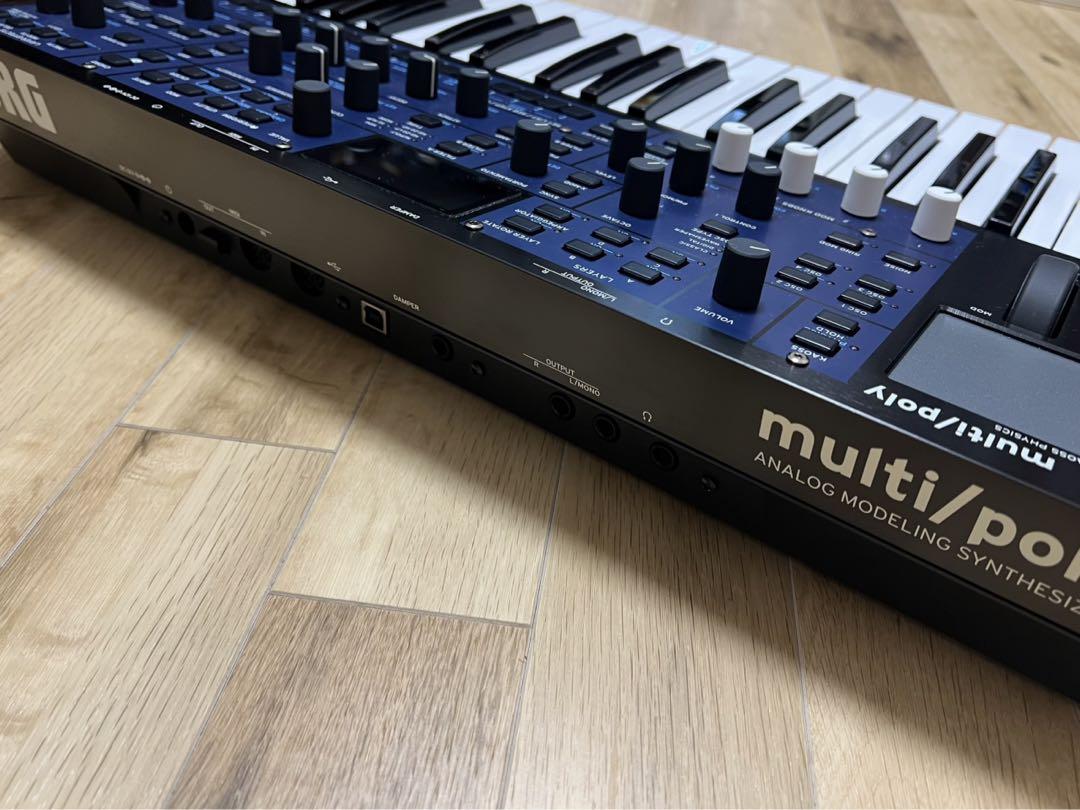 【ほぼ未使用品】KORG MULTIPOLY アナログ・モデリングシンセサイザー