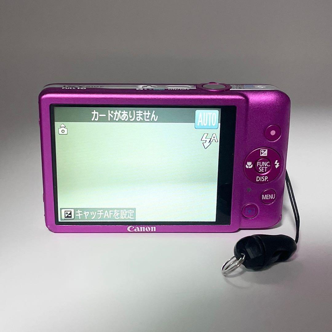 【美品】Canon IXY210F コンパクトデジタルカメラ ピンク
