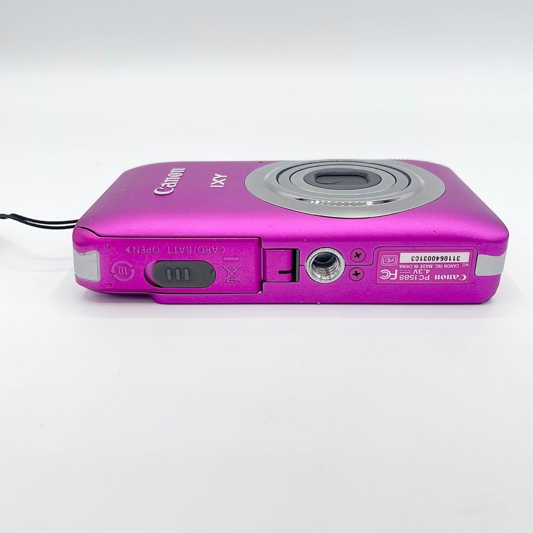 【美品】Canon IXY210F コンパクトデジタルカメラ ピンク