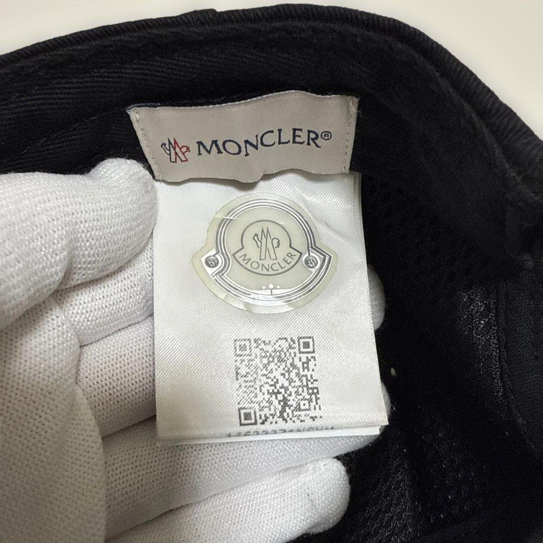 MONCLER モンクレール　ベースボール　キャップ　帽子　ワッペン　正規品