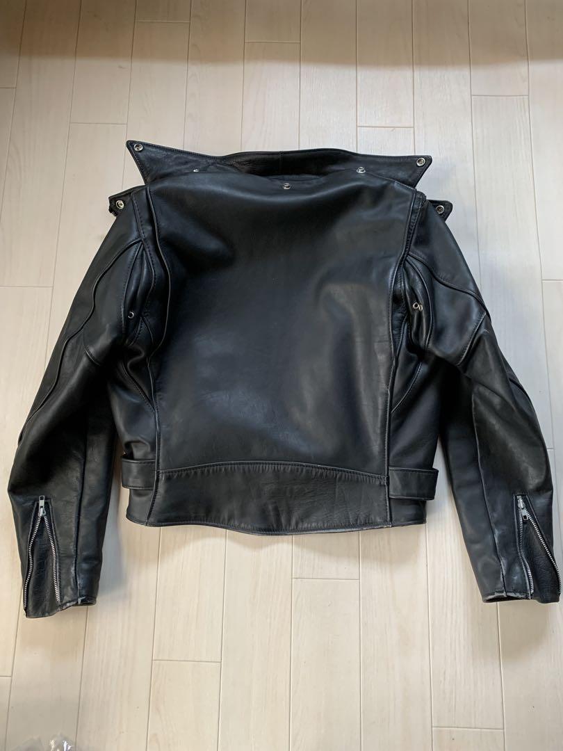 Schott ダブルライダースジャケット サイズ40 ブラック