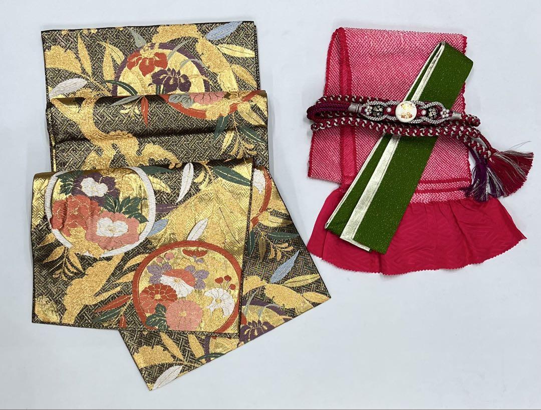 お買い得　振り袖　フルセット　長襦袢付　金彩加工　パーティー　成人式　241 お買い得 振り袖 フルセット 長襦袢付 金彩加工 パーティー 成人