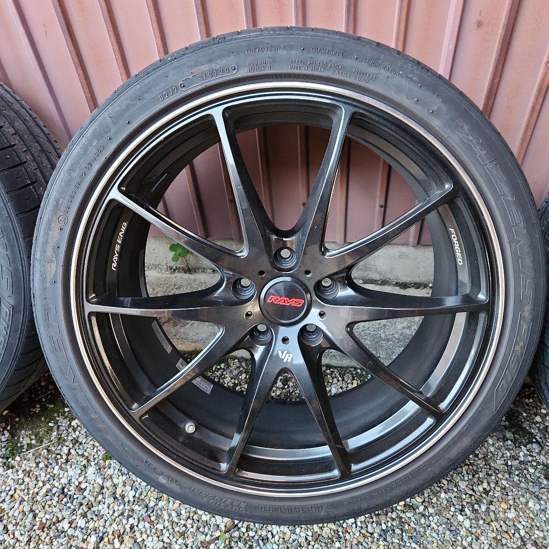 RAYS VR G25 19インチ ホイールセット