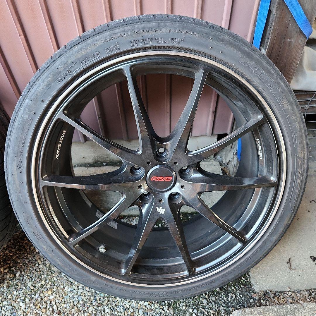 RAYS VR G25 19インチ ホイールセット