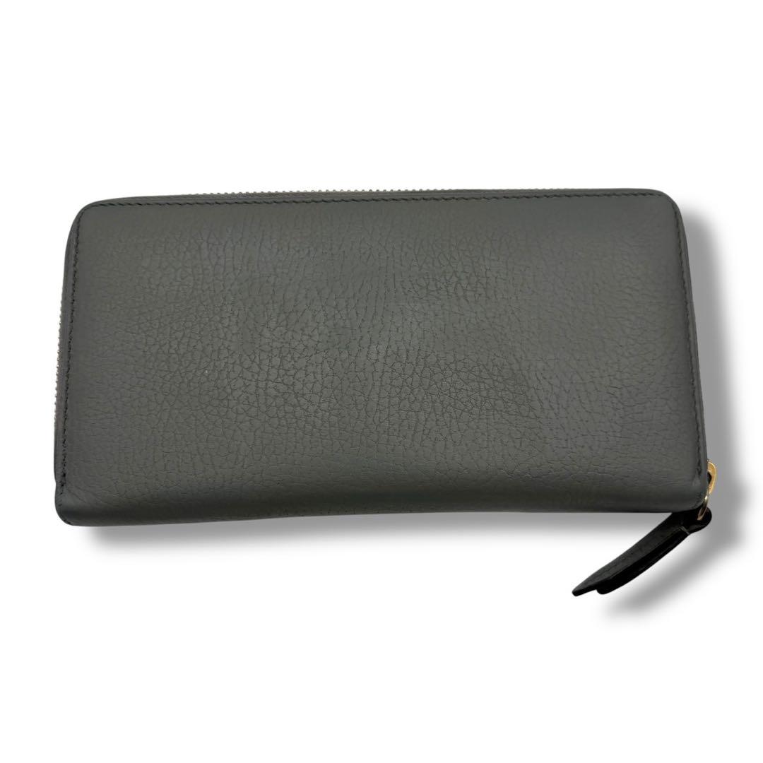楽天 501 長財布 GUCCI 付属品付き マーモント グレー ラウンドファスナー 小物