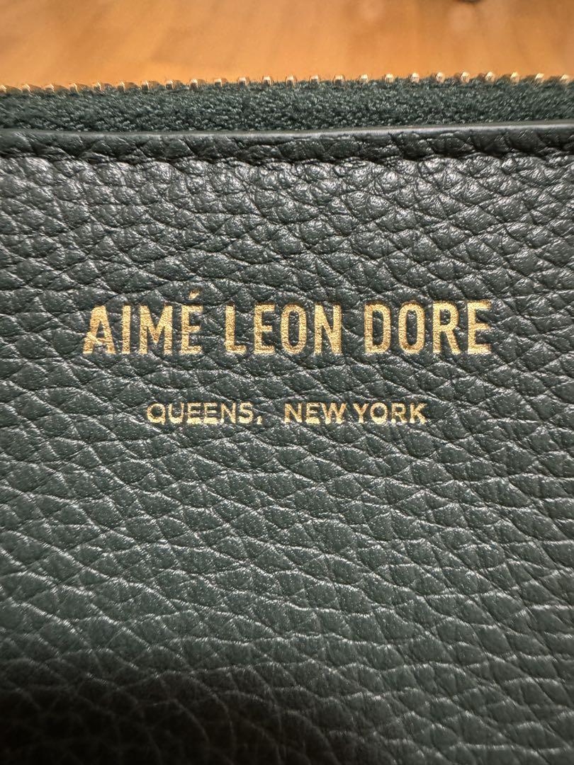 小物 AIME LEON DORE Leather Zip Wallet