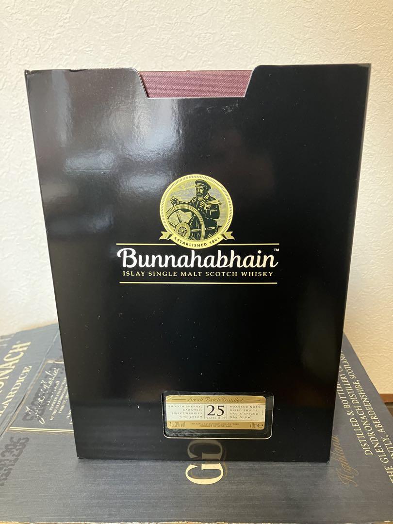 メーカー正規品ブナハーブン25年 Bunnahabhain25years