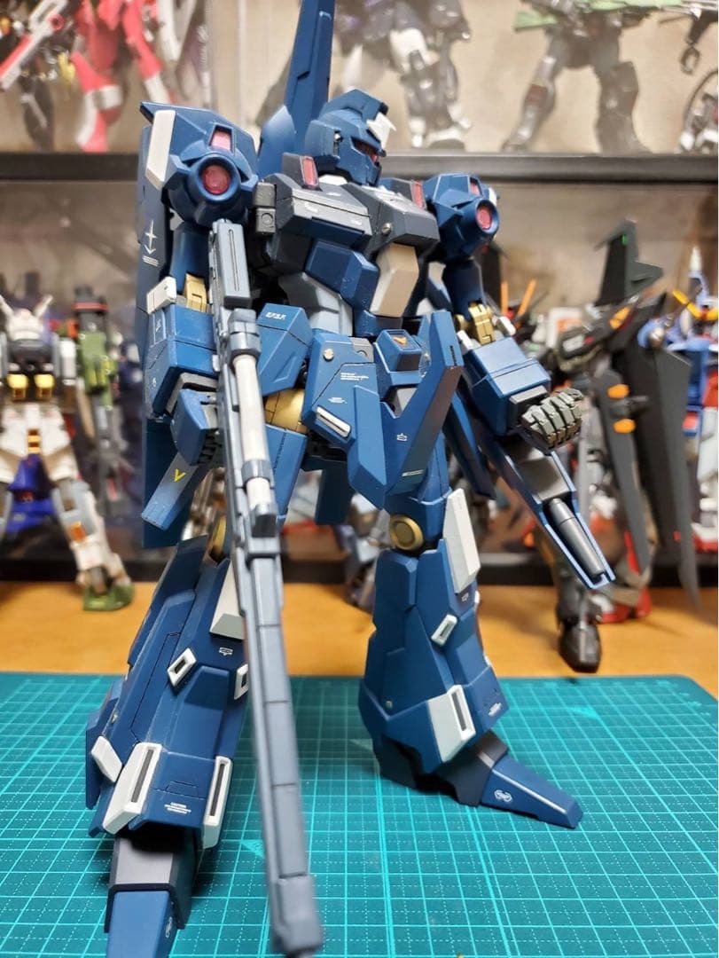 74%OFF!】【74%OFF!】ガンダムUC RGZ-95 リゼル MG 全塗装完成品
