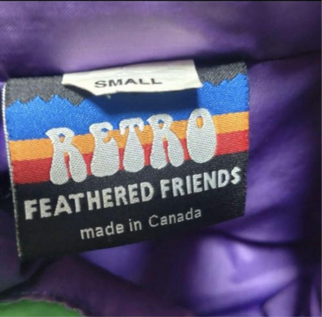 Feathered Friends グリーン/パープル Sサイズ ベスト