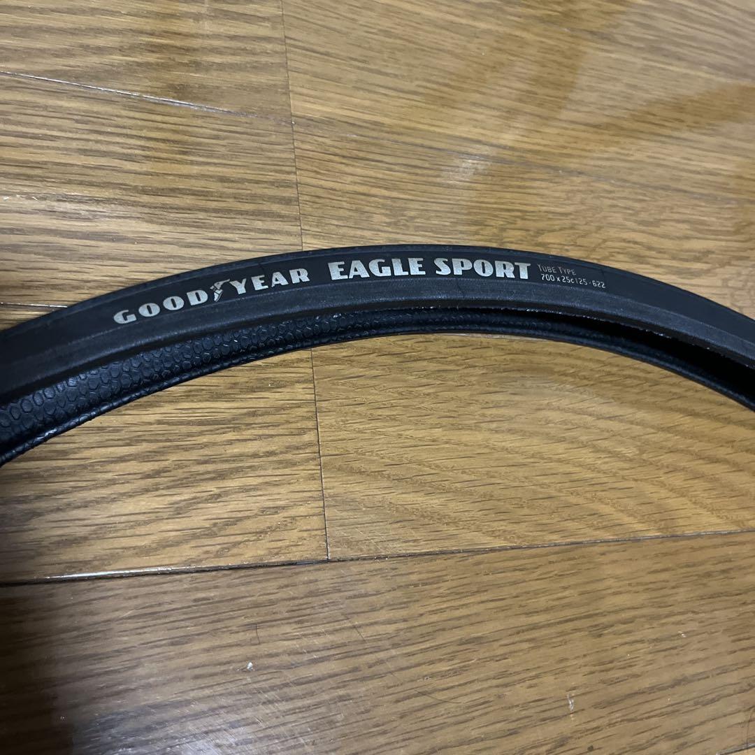 GOODYEAR EAGLE SPORT 700x25c タイヤ2本セット - メルカリ