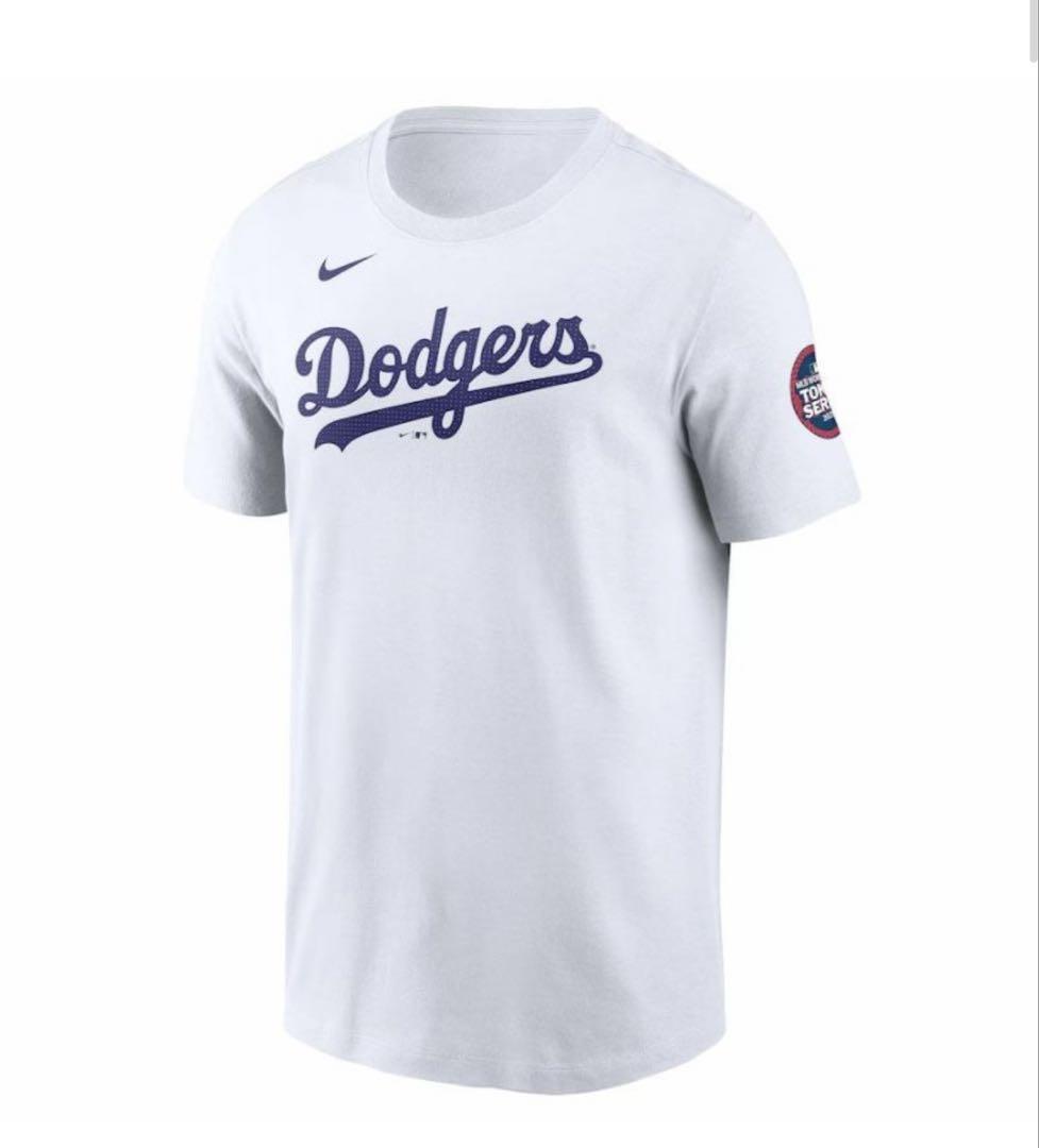 多様な ドジャース 送料込み】NIKE 大谷翔平 東京 白 Tシャツ 17 記念グッズ