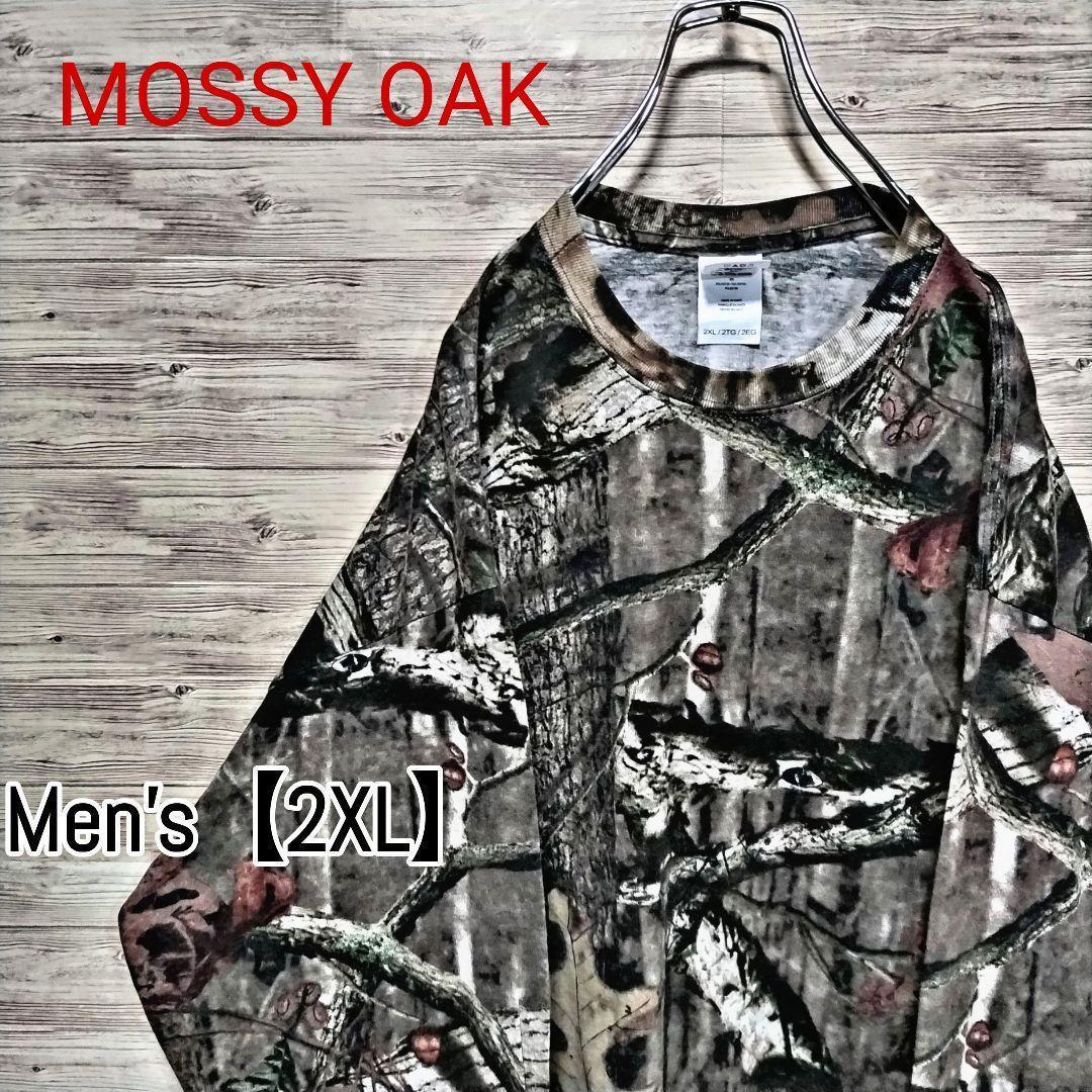 アメリカ古着　MOSSY OAK 長袖　Tシャツ　ロンT　Mサイズ　リアルツリー