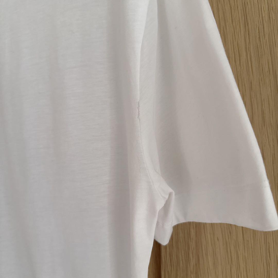 タグ付き美品】PATOU パトゥ ロゴ入り ホワイト 半袖Tシャツ