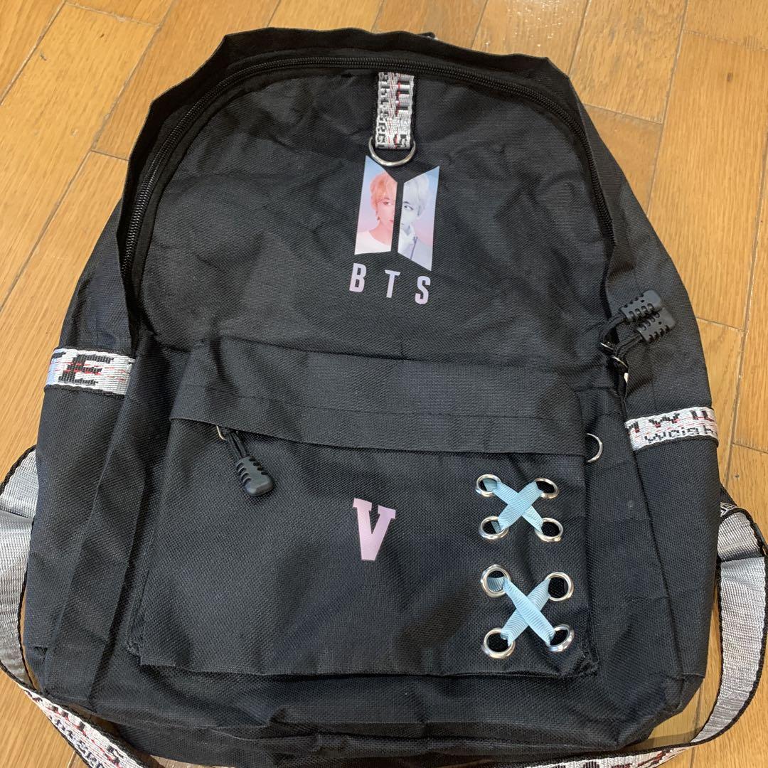 BTS RECODE UPCYCLED BACKPACK V(テテ) バンタン BTS RECODE UPCYCLED BACKPACK V(テテ) バンタン