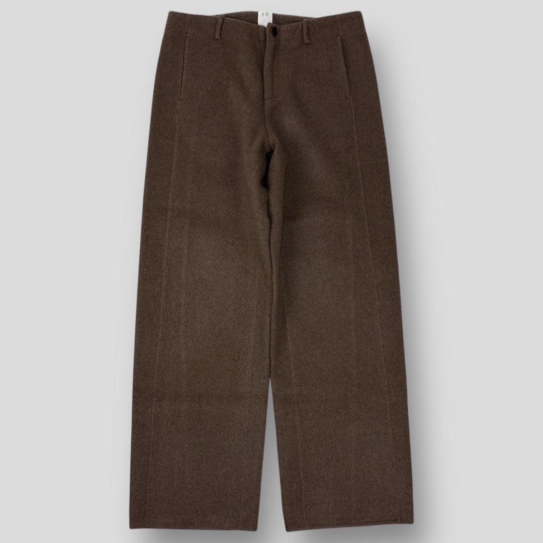 極美品 seya. 23AW DOUBLE-FACE YAK TROUSERS