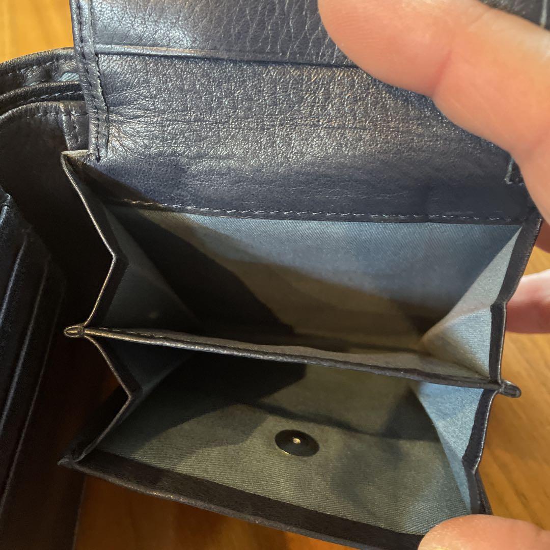 Vivienne Westwood ネイビー 二つ折り財布