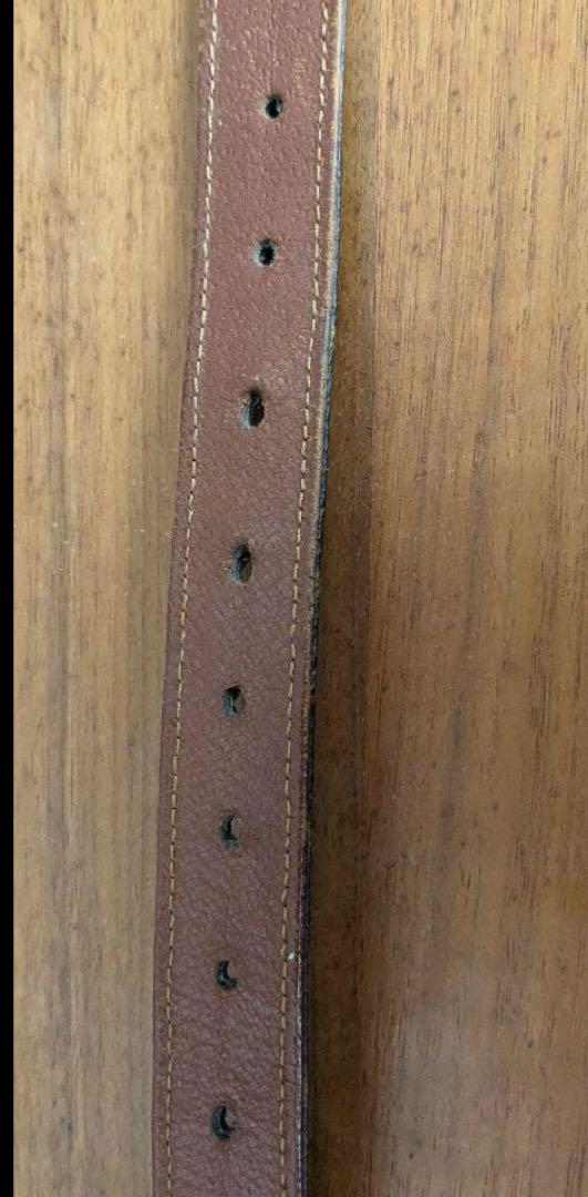 [LOUIS VUITTON] モノグラム　ゴールドバックルベルト