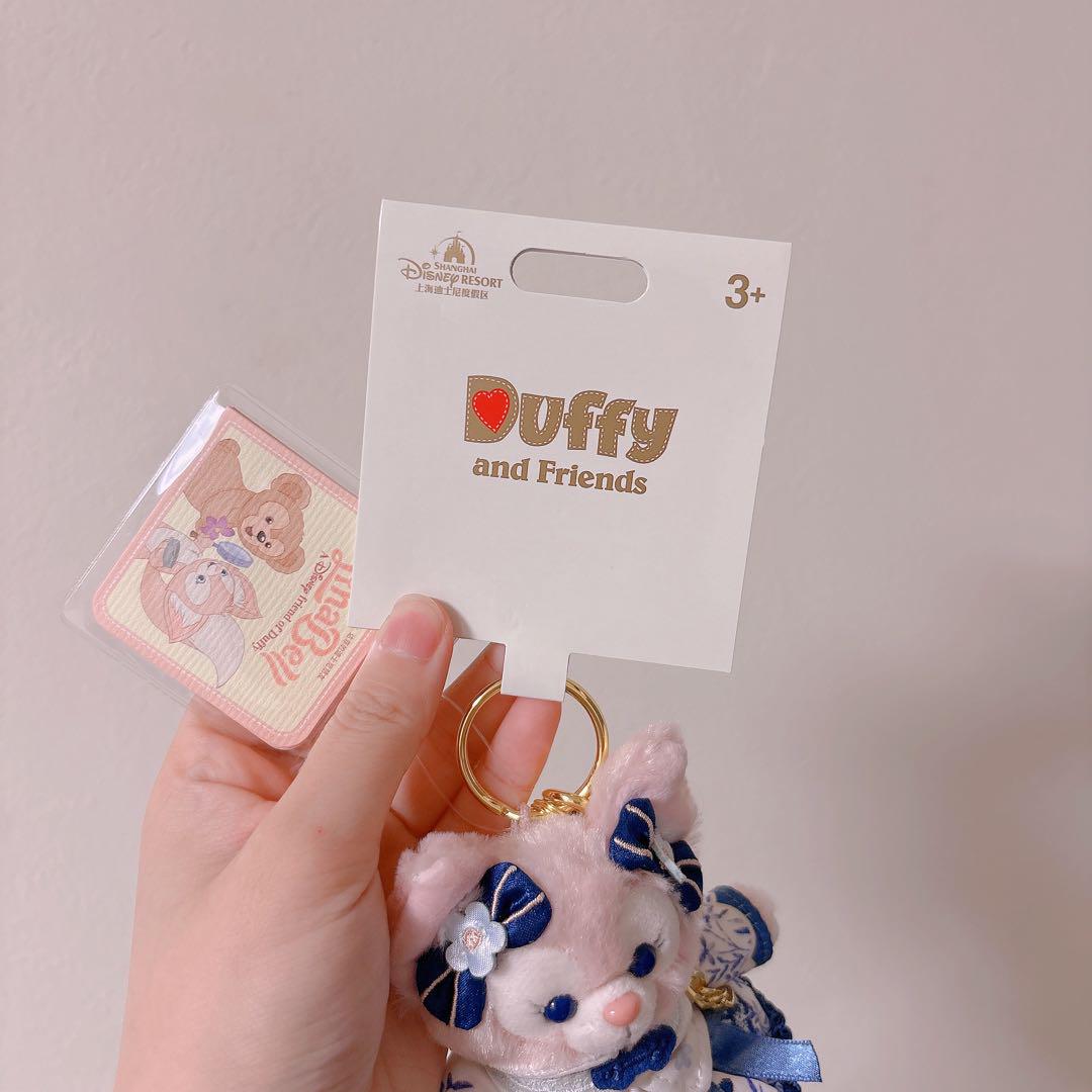 ポムポム様　上海ディズニー　青花　リーナベル　ぬいぐるみキーチェーン1999 ポムポム様 上海ディズニー 青花 リーナベル ぬいぐるみキー