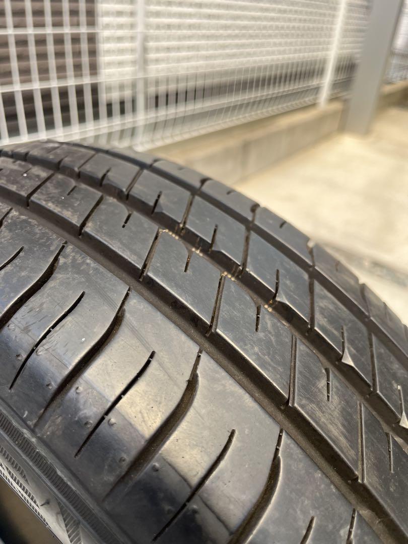 送料込み185/60r15グッドイヤー22年製造2本バリ山