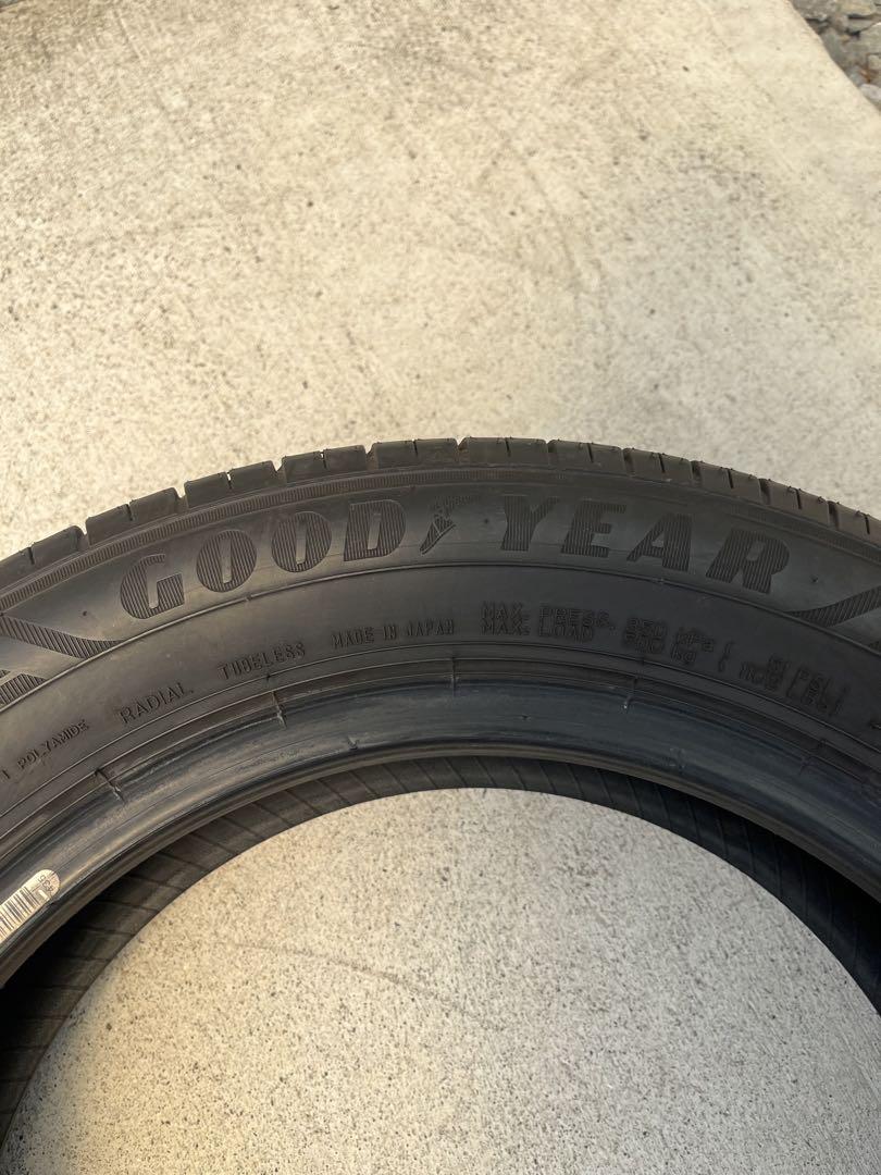 送料込み185/60r15グッドイヤー22年製造2本バリ山