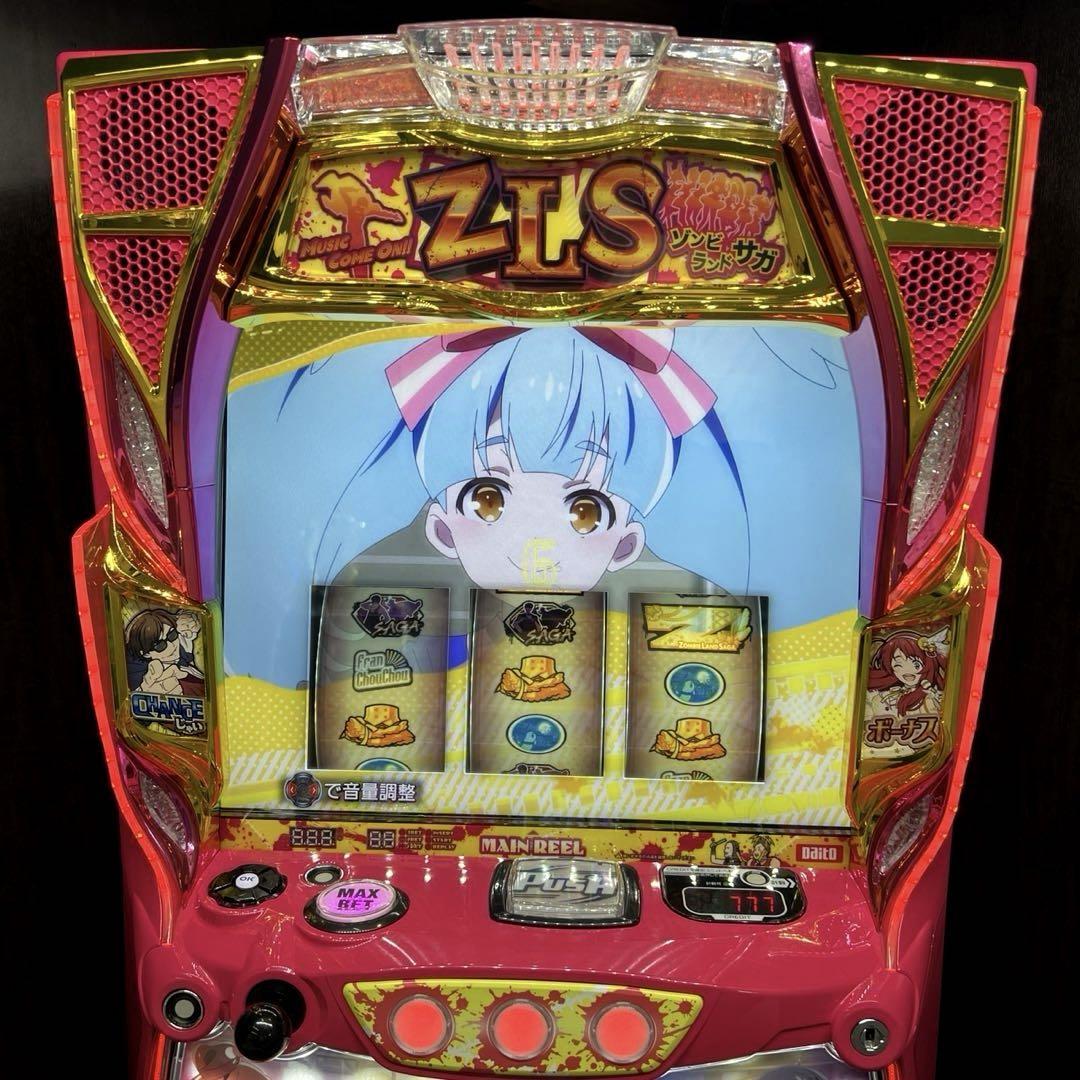 パチスロ実機　スマスロ「ゾンビランドサガ」 送料無料