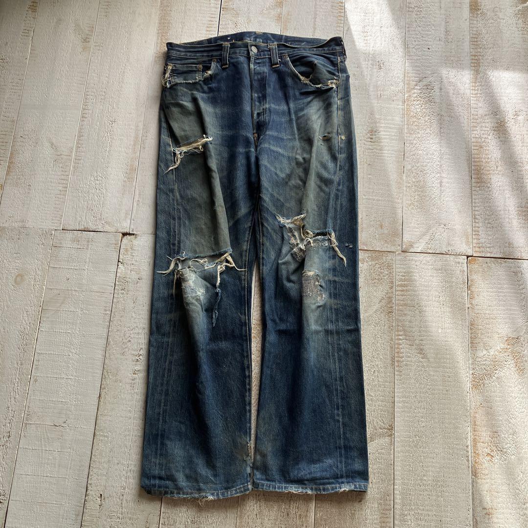 Levi's201xx”USA米国製バレンシア デニム”W36” 最終値下げ】 Levi's201xx”USA米国製バレンシア デニム”W36
