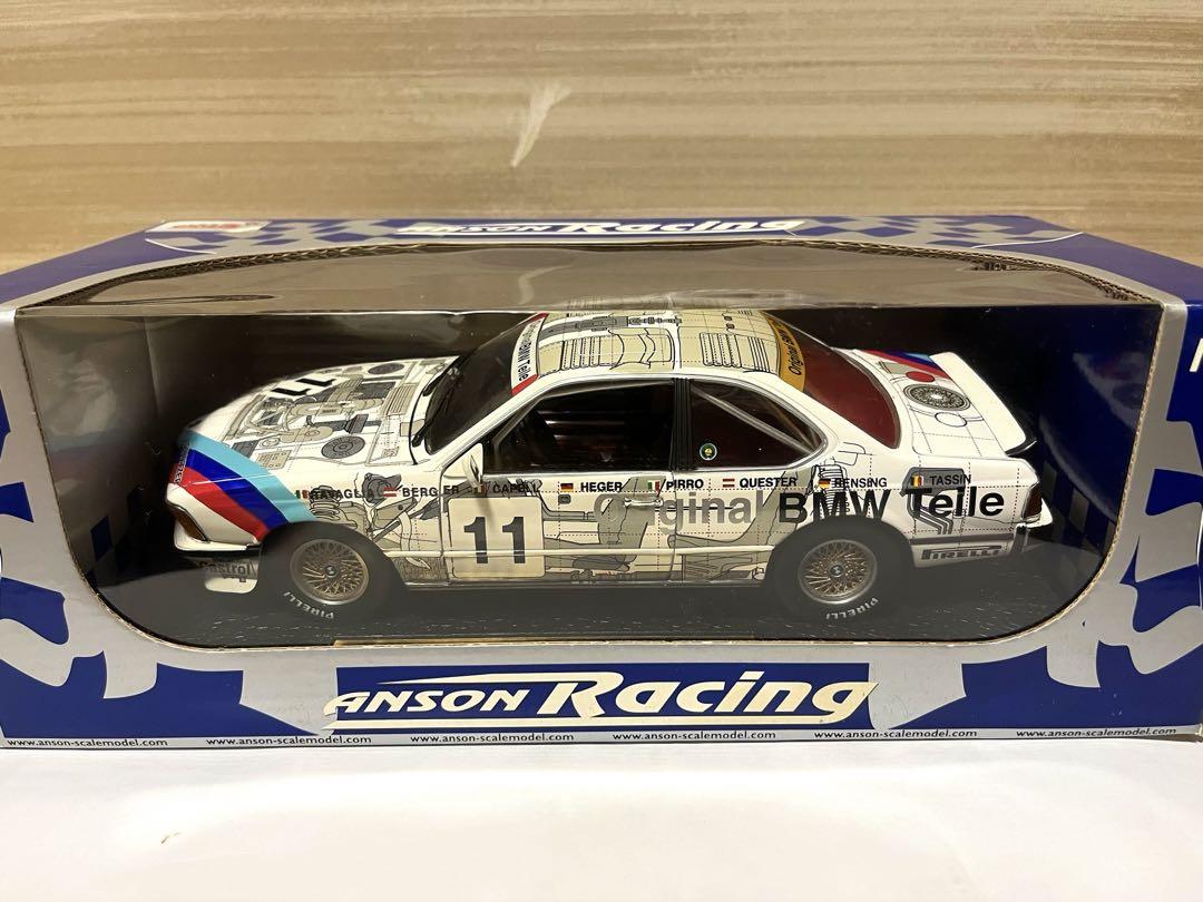 ミニカー Anson Racing 1/18 BMW 635CSi