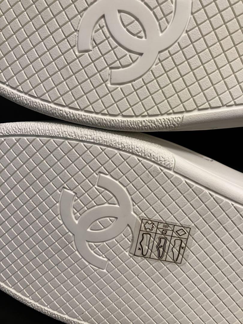 Chanel スニーカー 42 (27)ブラックホワイト　メンズ