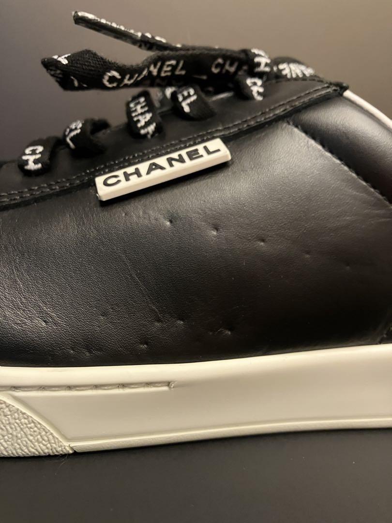Chanel スニーカー 42 (27)ブラックホワイト　メンズ