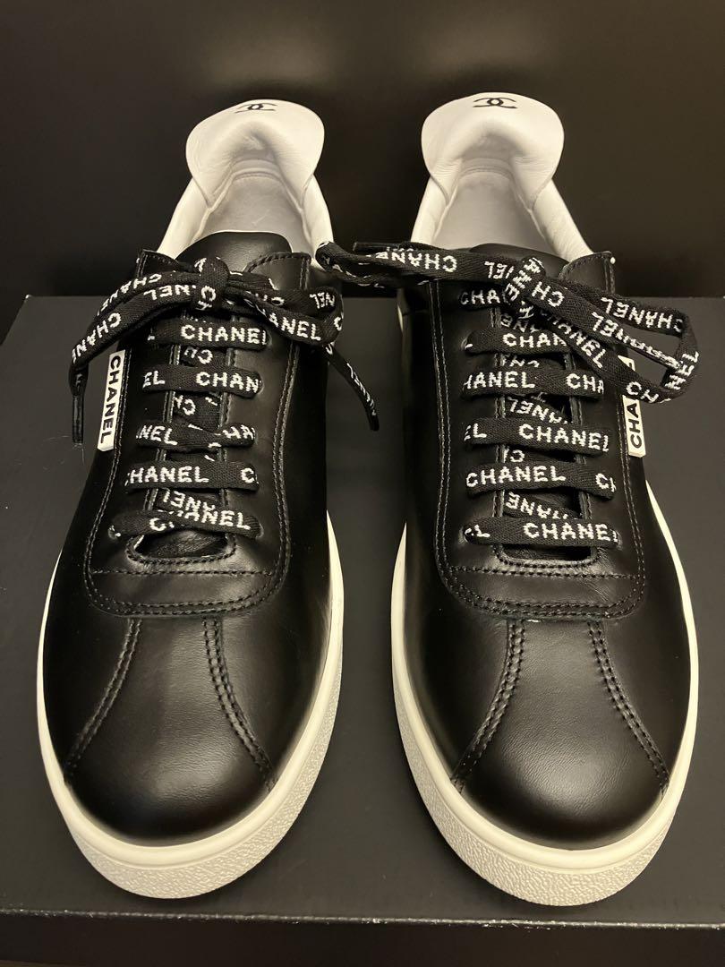 Chanel スニーカー 42 (27)ブラックホワイト　メンズ