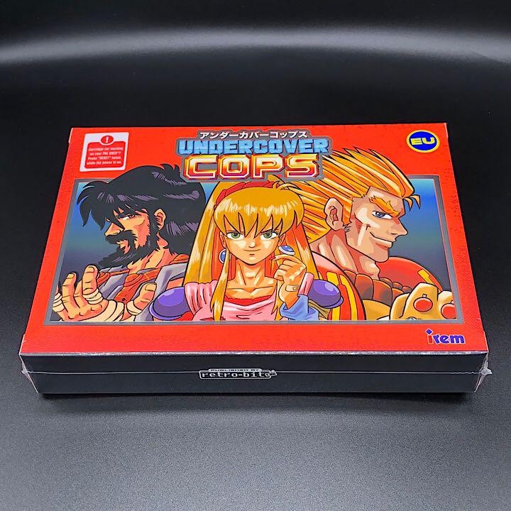 保障できる】 アンダーカバーコップス 復刻版 SFC スーパーファミコン ...