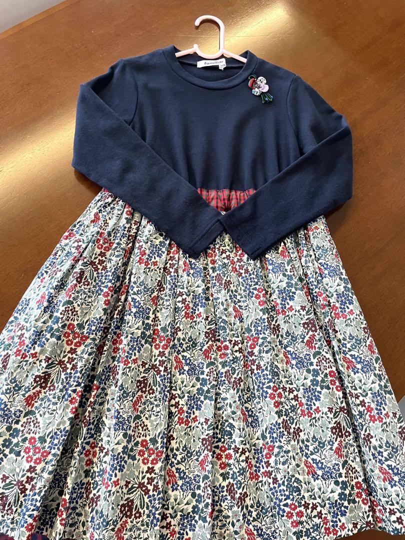 ファミリア　ワンピース120 SALE!! 美品！