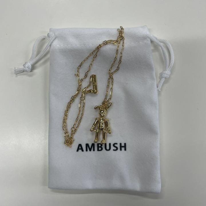 うさぎのネ アンブッシュ ウサギ ゴールド カラー YxyTF-m87523629444 ambush ネックレス ブランド