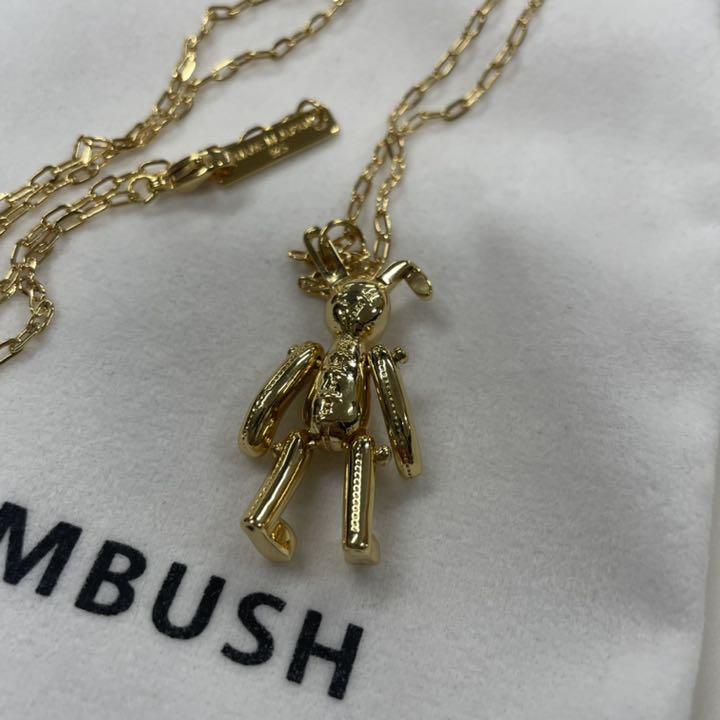 うさぎのネ アンブッシュ ウサギ ゴールド カラー YxyTF-m87523629444 ambush ネックレス ブランド